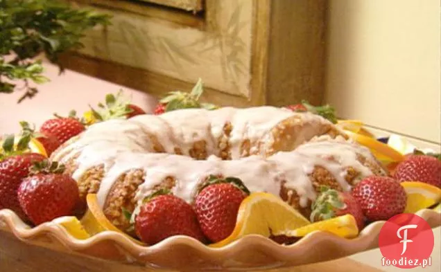 Orzechowy Pomarańczowy Tort Kawowy