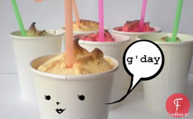 Babeczki Smoothie Rainbow Sherbert
