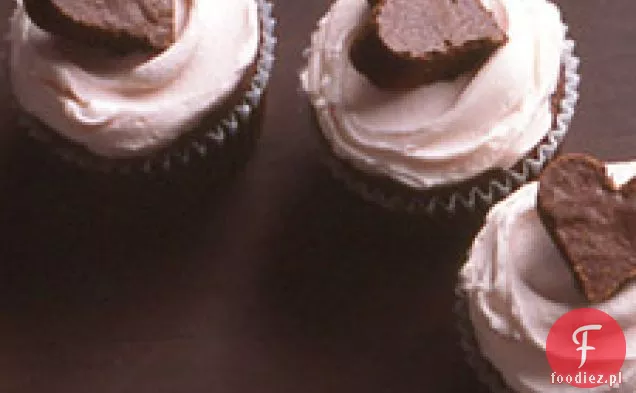 Babeczki Brownie Heart