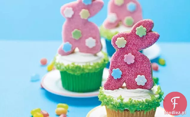 Bunny Cookie Cupcakes