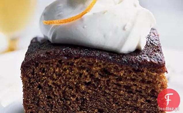 Ciasto melasowo-piernikowe z kremem Mascarpone