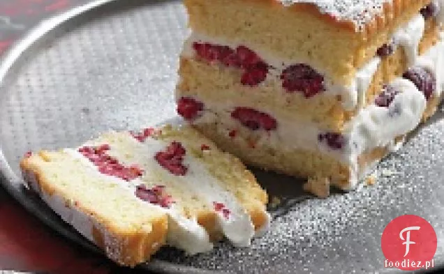 Tort Z Lodami Malinowymi