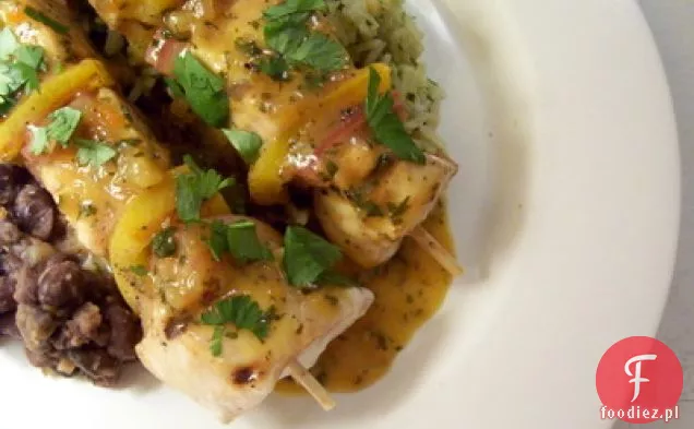 Grillowane Guawy Szkliwione Szaszłyki Z Miecznika Z Pomarańczą Habanero Moj