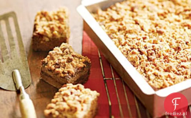 Słodkie Ciasto Z Przyprawami Ziemniaczanymi Ze Świeżym Imbirem I Nadzieniem Pekan Streusel