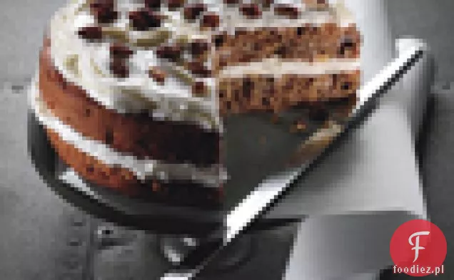 Fuji Apple Spice Cake with Cream Cheese Frosting