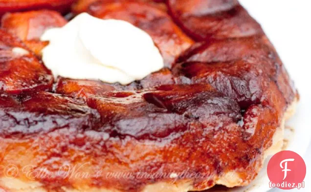 Tarte Tatin Z Kwaśną Śmietaną Ciasto Kruche