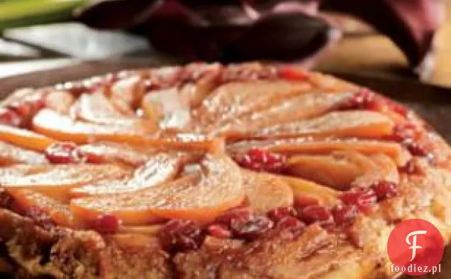 Tarte Tatin Z Gruszką, Jabłkiem I Żurawiną