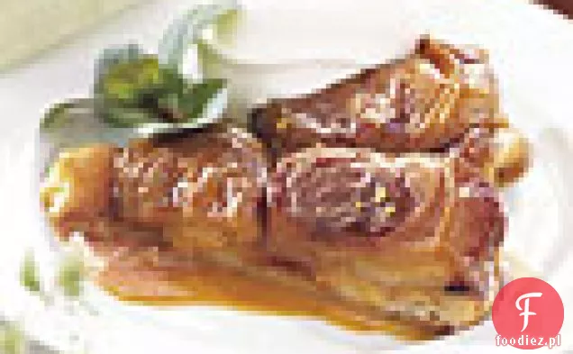Brzoskwiniowa Tarte Tatin