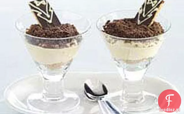 Smoking Tiramisu Parfaits