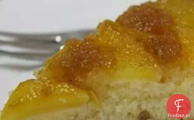 Brzoskwiniowe Ciasto Do Góry Nogami I
