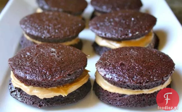 Peanut Butter Brownie Whoopie Placki Przepis