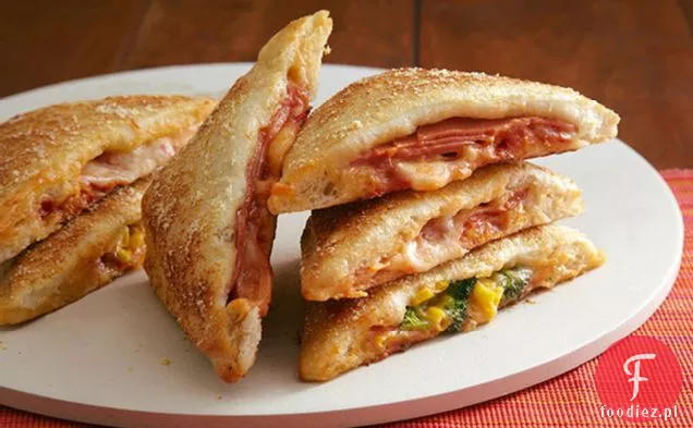 Cheesy Pull-Apart Calzone