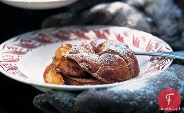Croissant French Tost Z Karmelizowanymi Jabłkami