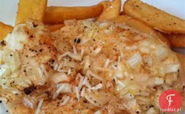 Pieczona Tilapia w czosnku i oliwie z oliwek