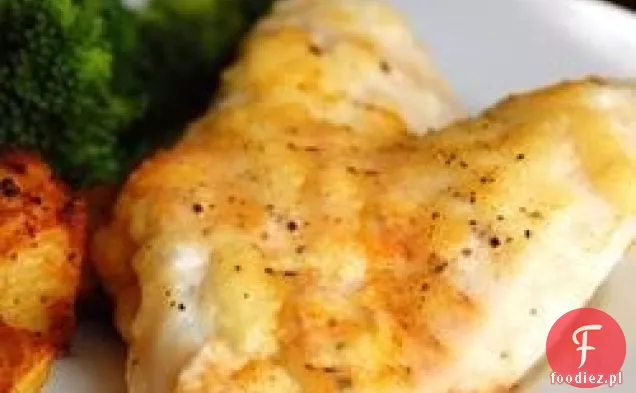 Pieczona Tilapia Parmezan