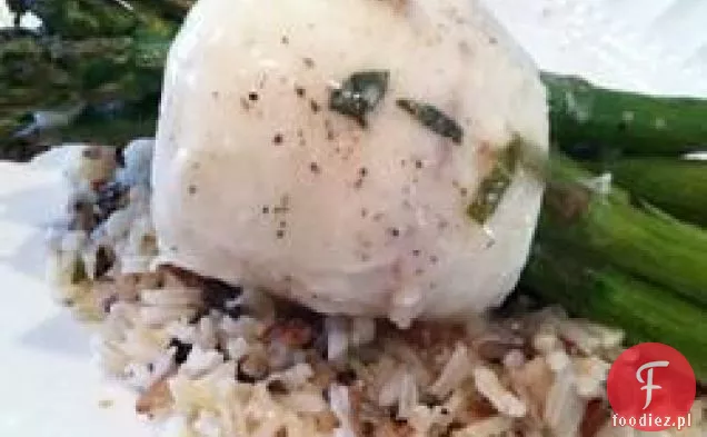 Szparagi Tilapia W Sosie Z Białego Wina