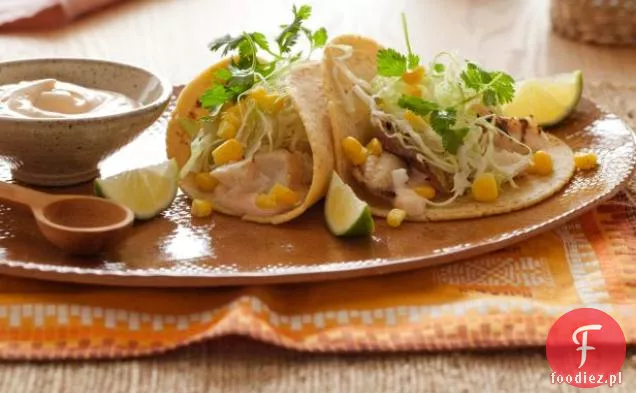 Tacos rybne z kremem Chipotle