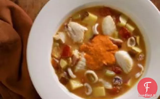 Bouillabaisse Z Pikantnym Rouille