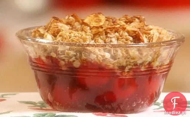 Cherry Almond Crumble
