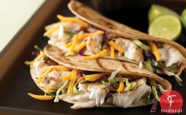 Grillowane Tacos rybne z kremową Coleslaw dla dwojga