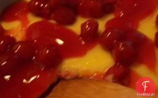 Wiśnie w śniegu ciasto I
