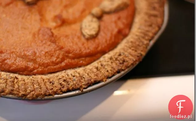 Wegańska Pumpkin Pecan Pie