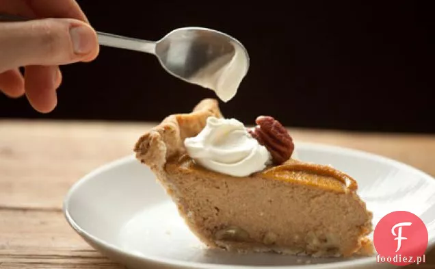 Wegańska Pumpkin Pecan Pie