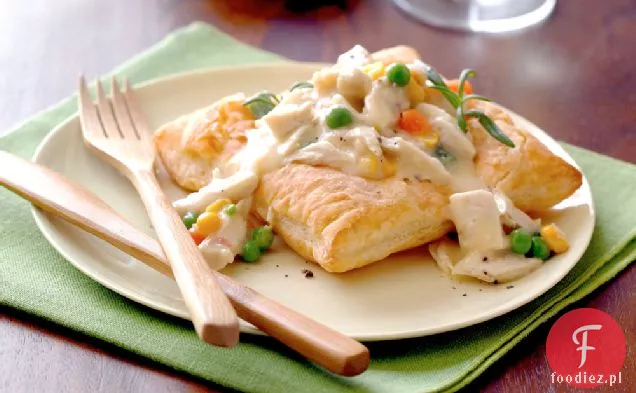 Inside-out Chicken Pot Pie przepis
