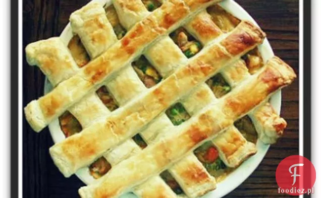 Easy Mini Chicken Pot Pie z ciastem francuskim