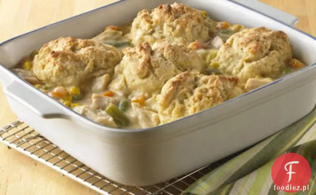 Biscuit-topped Chicken Pot Pie (Light Butter Recipe)