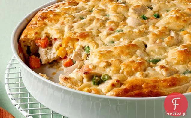 Pikantny Kurczak Pot Pie