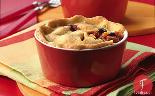 Indywidualne Southwestern Beef Pot Pie