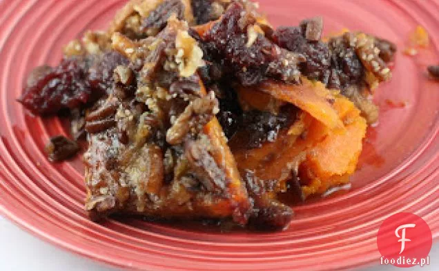 Pekan Topped Pieczone Słodkie Ziemniaki Crockpot Przepis