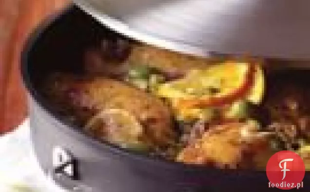 Duszony Kurczak Z Sosem Winnym Śródziemnomorskim