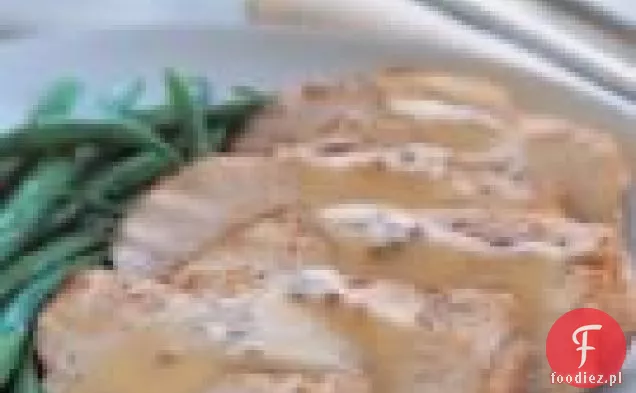 Kurczak zapiekany w sosie musztardowym