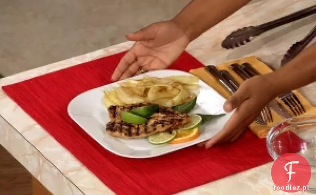 Łatwy miód z grilla-kurczak dijon