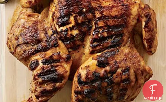 Grillowany Czerwony Kurczak Curry