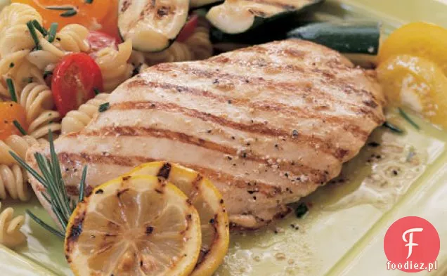 Grillowany Kurczak Z Cytryną I Rozmarynem