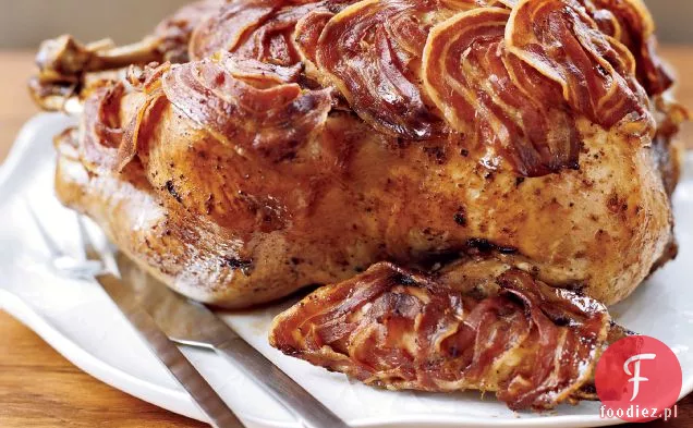 Pieczony Indyk W Pancetcie