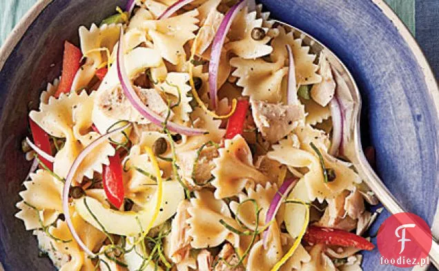 Włoski Tuńczyk z muszką, czarnym pieprzem i oliwą z oliwek