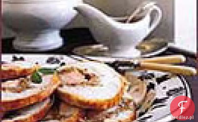 Toskańska pierś z indyka z sosem szałwiowym