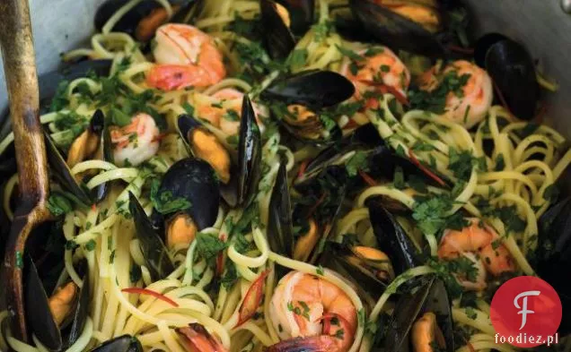 Linguine Z Małż I Krewetek