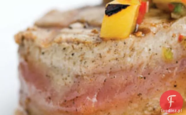 Tuńczyk Żółtopłetwy Z Grillowaną Salsą Ananasową