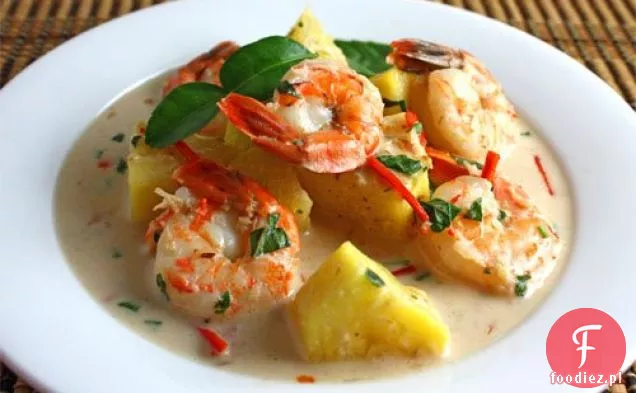 Curry Z Krewetkami I Ananasem