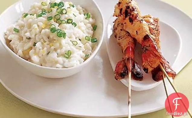 Cytrynowe Risotto Z Krewetkami