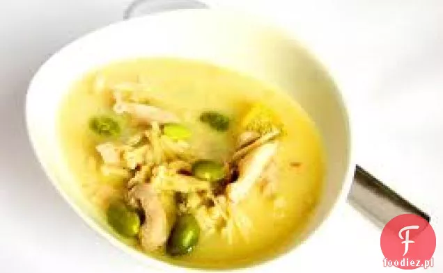 Zupa Rybna Kokosowo-Kurkumowa