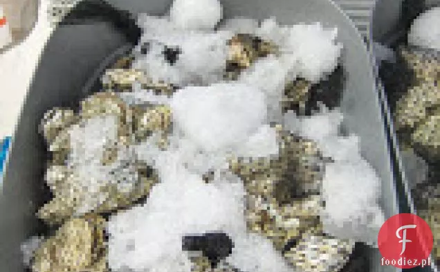 Ostrygi Panierowane Z Boczkiem I Pietruszką