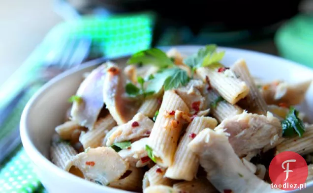 Prosty Pikantny Tuńczyk I Czosnek Penne