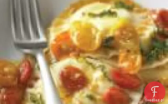 Serowe Ravioli Z Sosem Pomidorowo-Wiśniowym