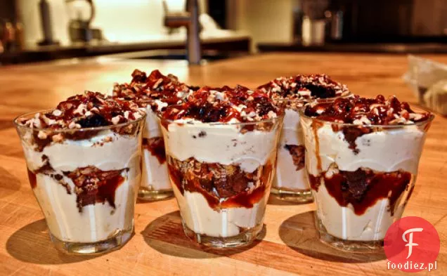 Brownie-brown Sugar Parfait